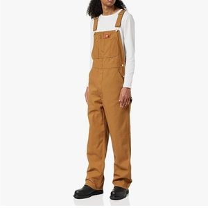 Dickies Men's Bib Overall - brown duck (30x30)